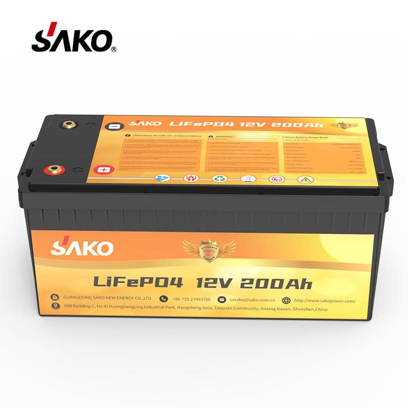 SAKO LI MAX 12.8V 200Ah Lithium Battery